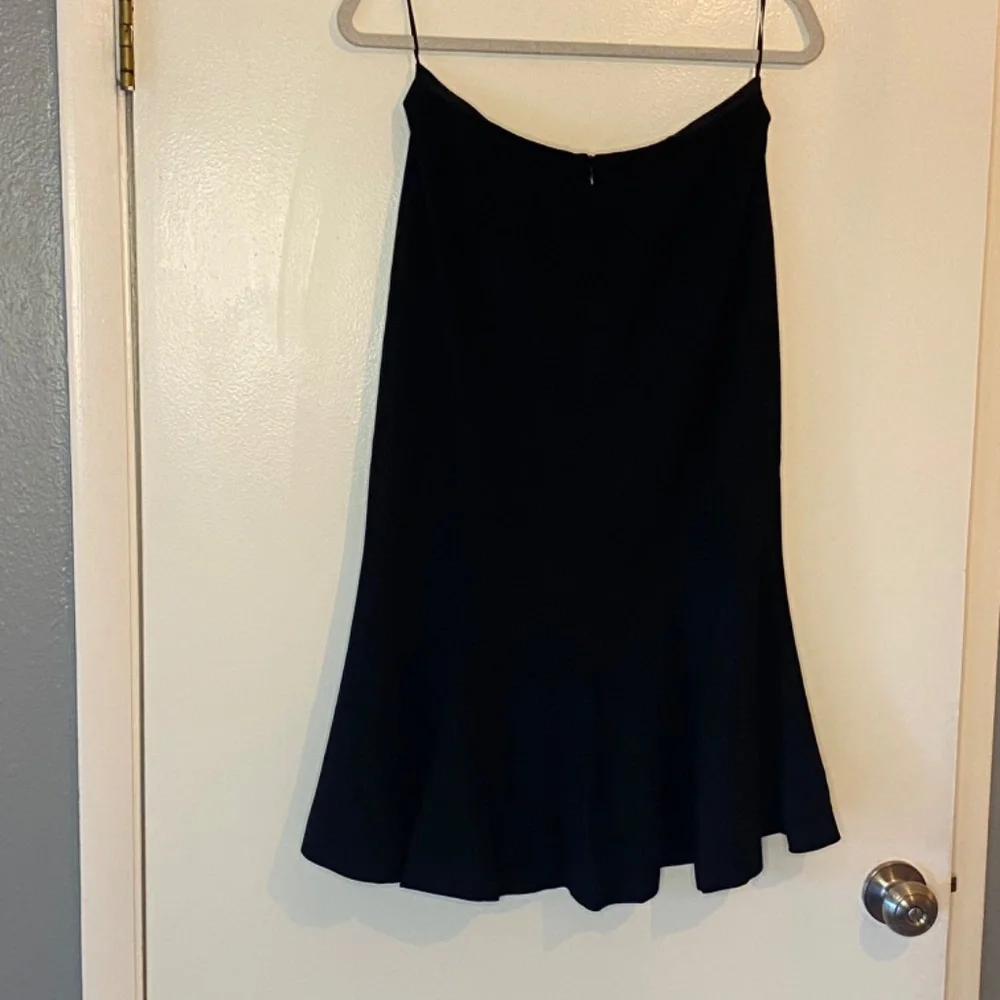 ESCADA Black Lined Skirt German Size 36 (US Small) - Picture 2 of 8